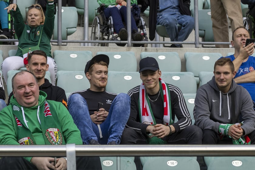 Zdjęcia kibiców z meczu Śląsk Wrocław - Jagiellonia Białystok na Tarczyński Arena, 23 października 2022 r.