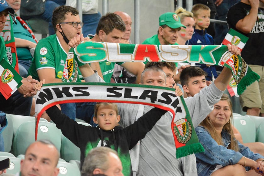 Mecz Śląska z Legią z sezonu 2021/2022