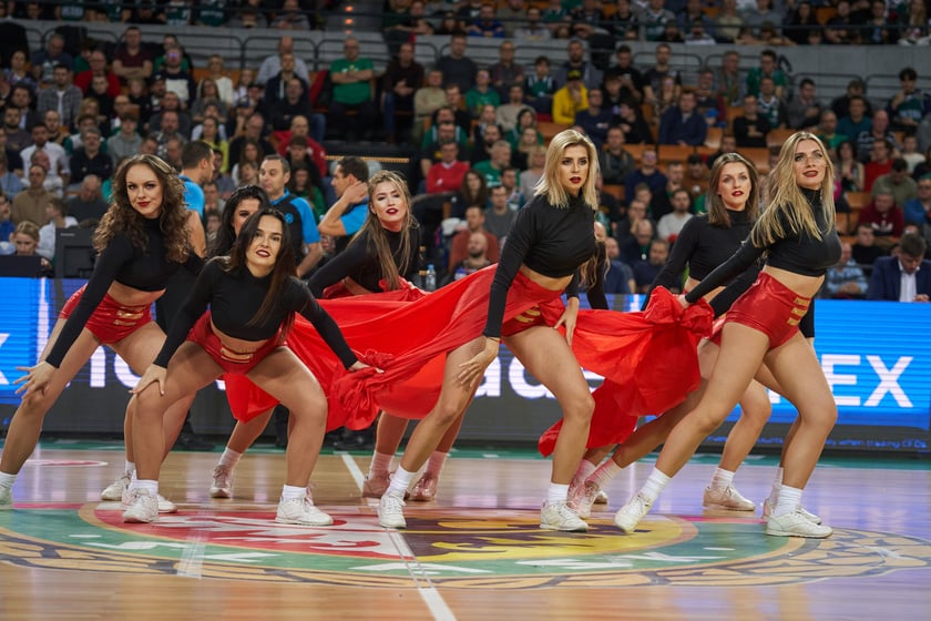 Zdjęcia z meczy Śląska Wrocław z Gran Canarią 11 stycznia 2023 w Hali Stulecia