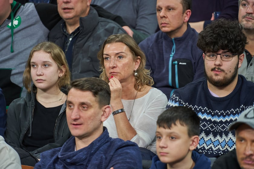 Zdjęcia z meczy Śląska Wrocław z Gran Canarią 11 stycznia 2023 w Hali Stulecia