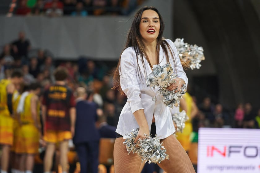 Zdjęcia z meczy Śląska Wrocław z Gran Canarią 11 stycznia 2023 w Hali Stulecia