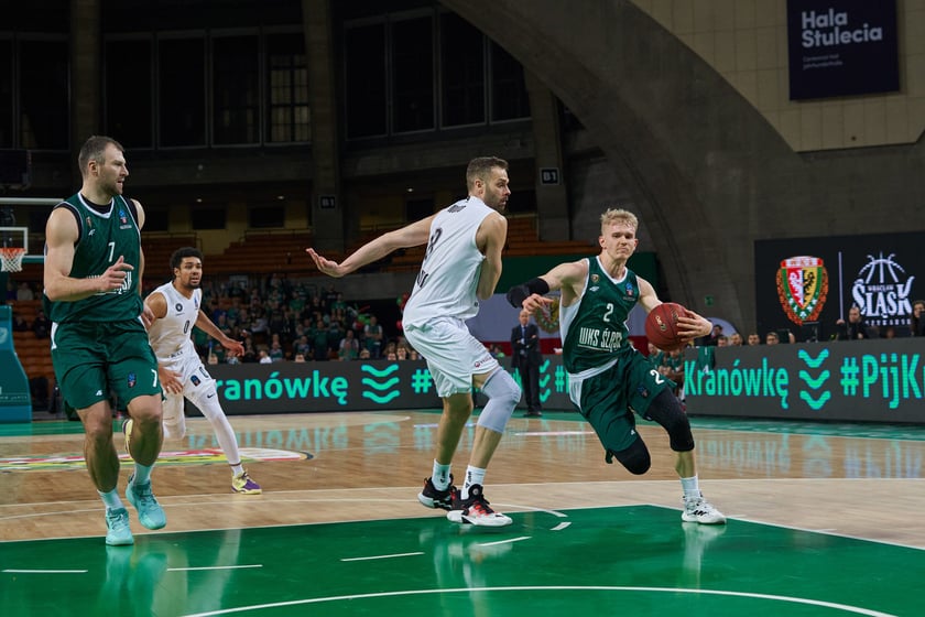 Mecz Śląska Wrocław z Hamburg Towers