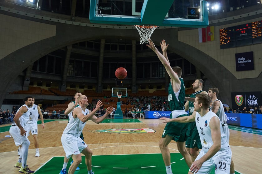 Mecz Śląska Wrocław z Hamburg Towers