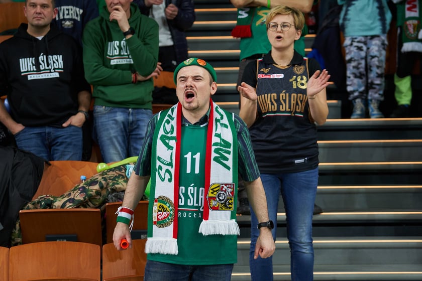 Mecz Śląska Wrocław z Hamburg Towers