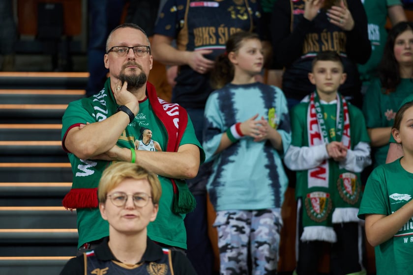 Mecz Śląska Wrocław z Hamburg Towers