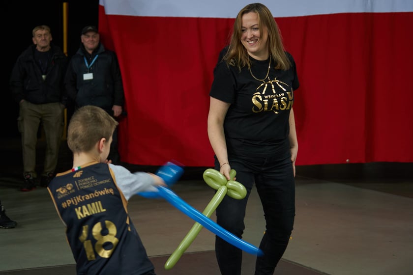 Mecz Śląska Wrocław z Hamburg Towers