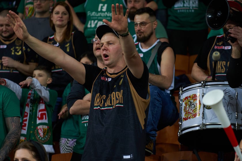 Mecz Śląska Wrocław z Hamburg Towers