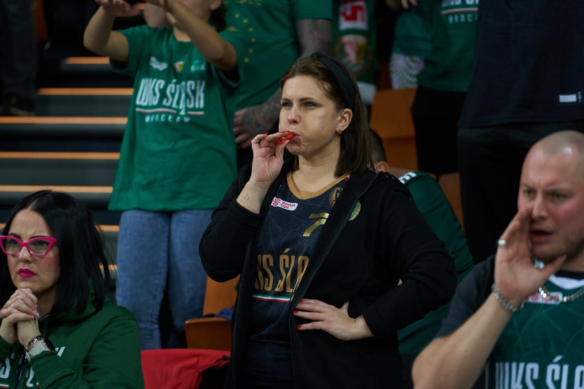 Mecz Śląska Wrocław z Hamburg Towers