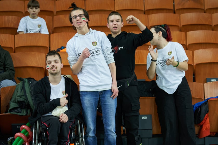 Mecz Śląska Wrocław z Hamburg Towers