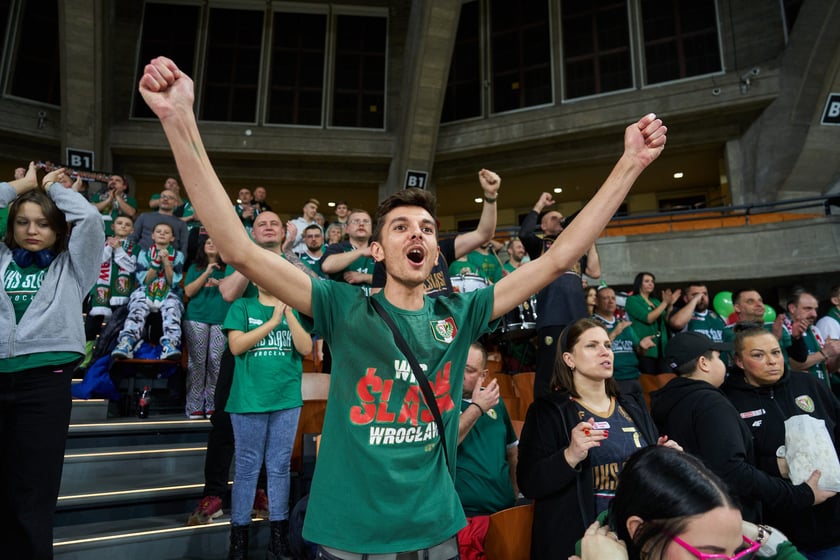 Mecz Śląska Wrocław z Hamburg Towers