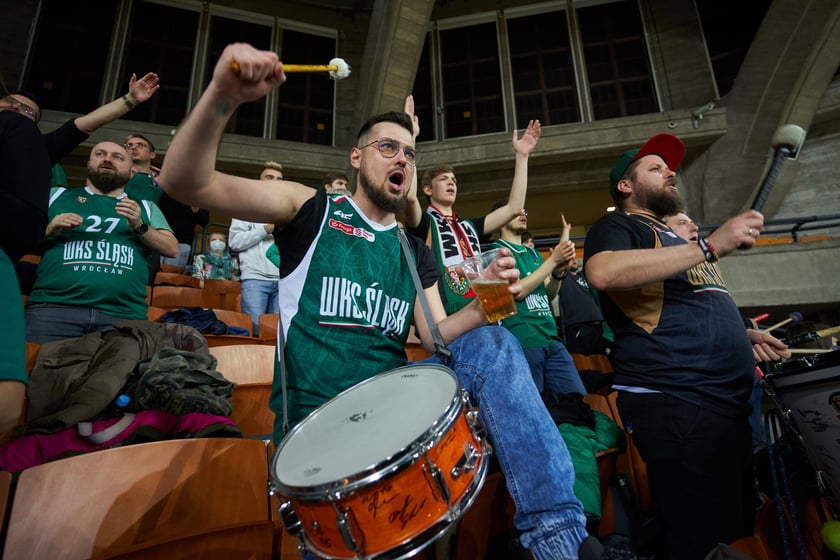 Mecz Śląska Wrocław z Hamburg Towers