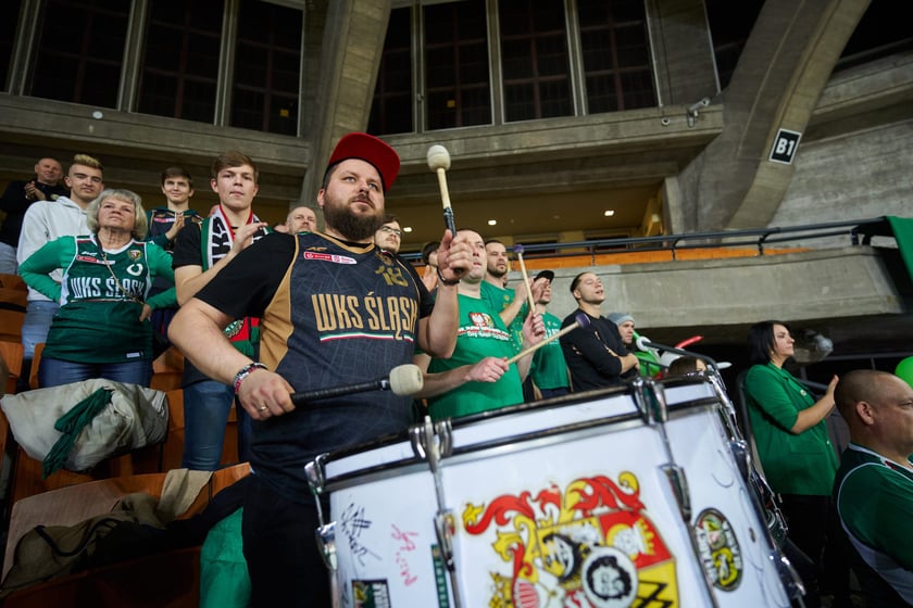 Mecz Śląska Wrocław z Hamburg Towers