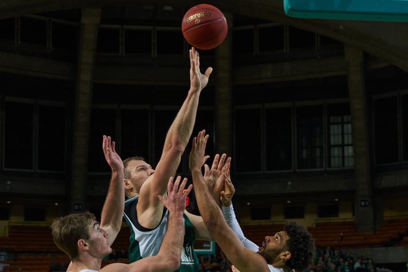 Mecz Śląska Wrocław z Hamburg Towers