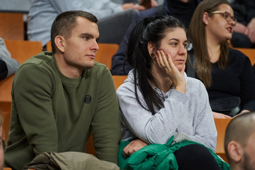 Mecz Śląska Wrocław z Hamburg Towers