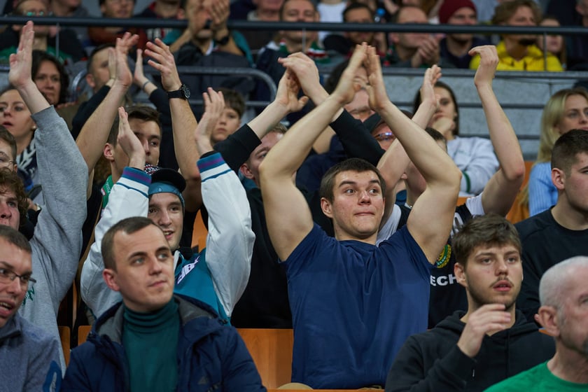 Mecz Śląska Wrocław z Hamburg Towers