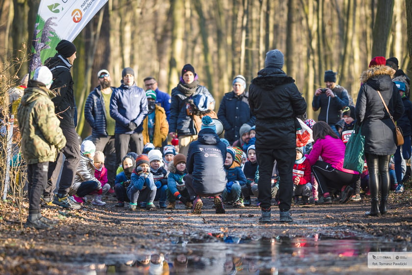 Na zdjęciu uczestnicy sobotniego biegu w Lesie Osobowickim we Wrocławiu