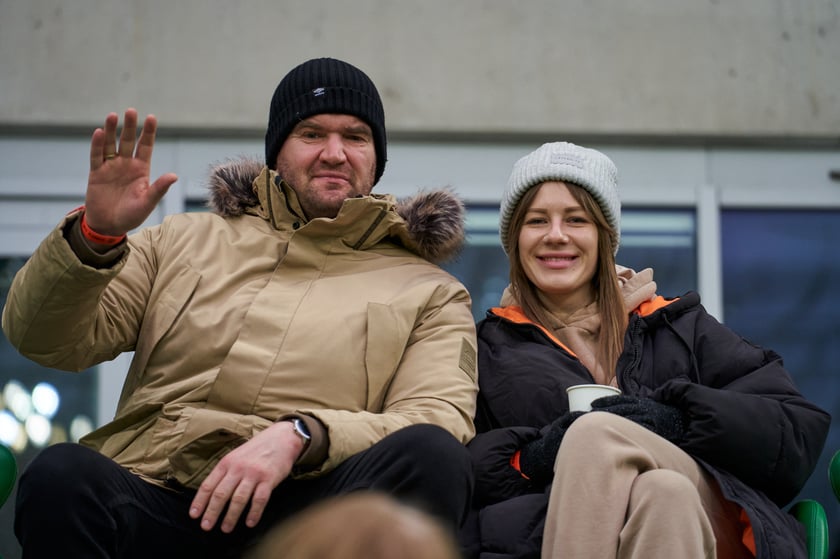 Zdjęcia z sobotniego (11 lutego) meczu Śląska Wrocław z Koroną Kielce na stadionie na Pilczycach