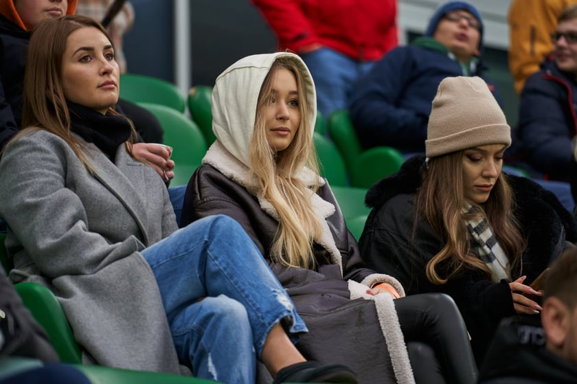 Zdjęcia z sobotniego (11 lutego) meczu Śląska Wrocław z Koroną Kielce na stadionie na Pilczycach