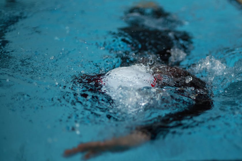 Trening Adriana Kostery w Aquaparku Wrocław