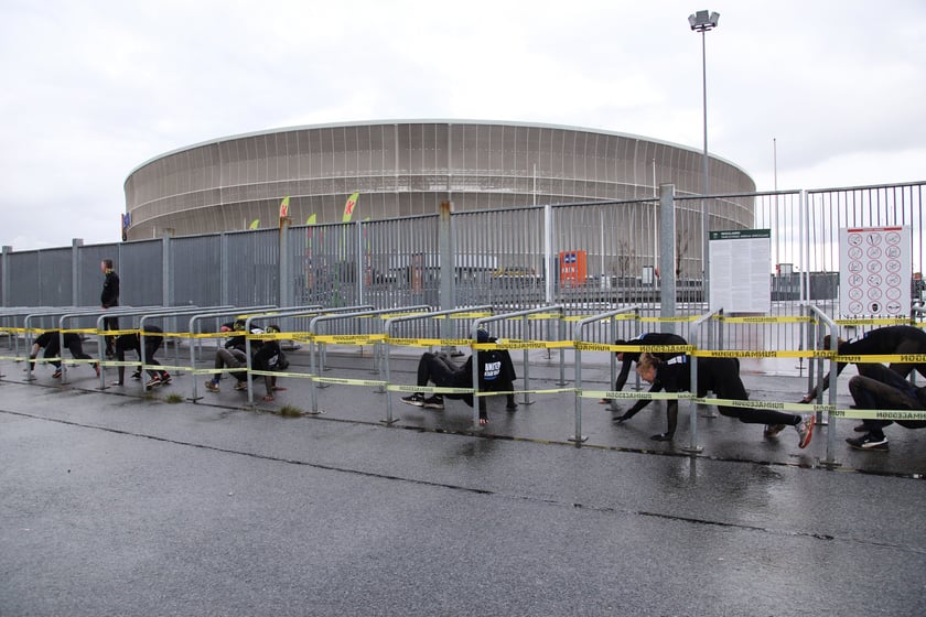 Zawody Runmageddon na Tarczyński Arena na Pilczycach we Wrocławiu