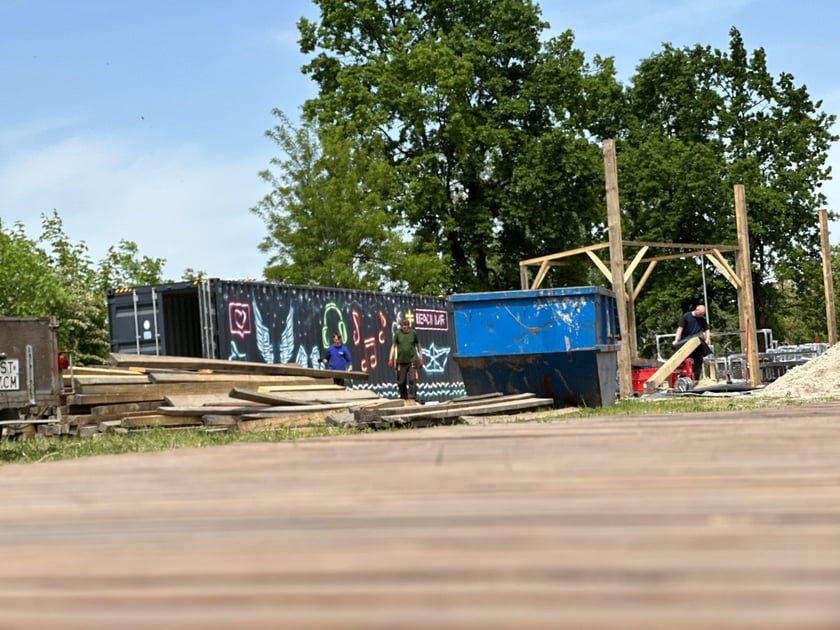 Montaż Beach Baru Port Węglowy