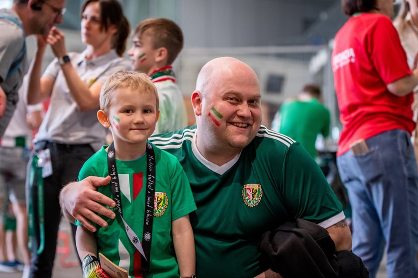 Kibice na meczach domowych na Tarczyński Arena Wrocław WKS-u Śląska Wrocław w sezonie 2022/2023