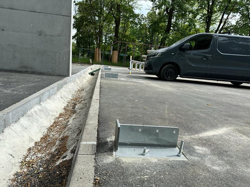 Budowa hali tenisowej przy ul. Pułtuskiej