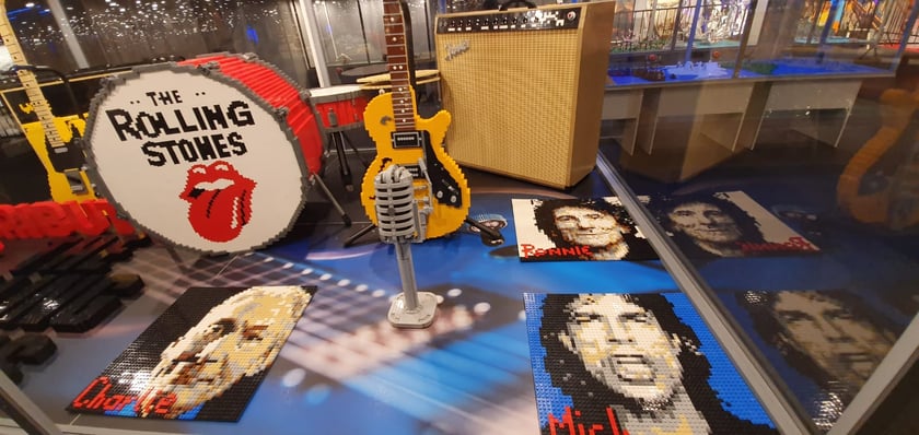 Rolling Stones z klock&oacute;w Lego&nbsp;