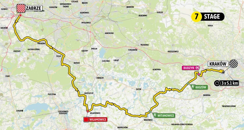 VII etap wyścigu