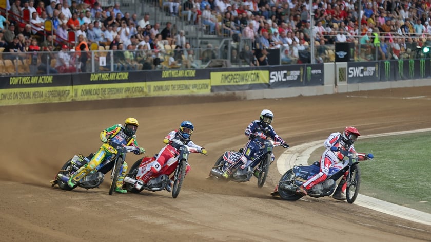 Wrocław, 29 lipca 2023, polscy żużlowcy z Drużynowym Pucharem Świata