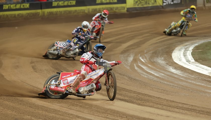 Wrocław, 29 lipca 2023, polscy żużlowcy z Drużynowym Pucharem Świata