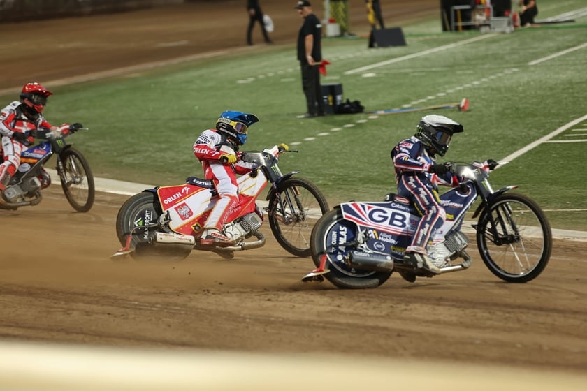 Wrocław, 29 lipca 2023, polscy żużlowcy z Drużynowym Pucharem Świata