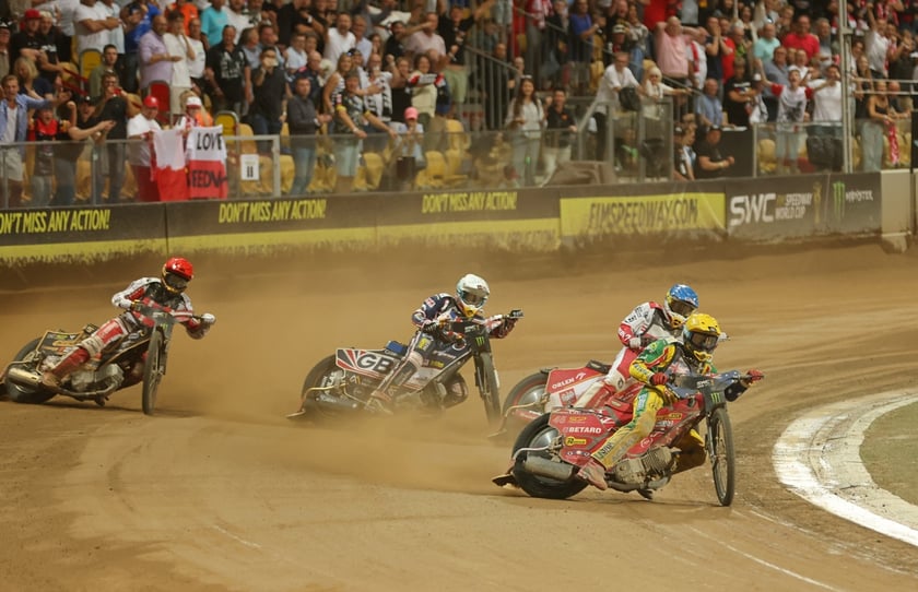 Wrocław, 29 lipca 2023, polscy żużlowcy z Drużynowym Pucharem Świata