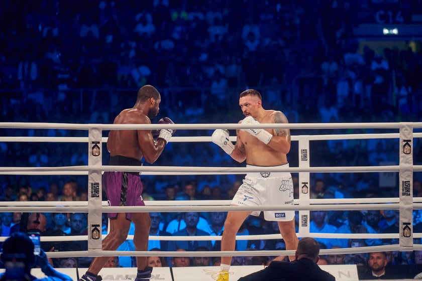 Usyk - Dubois. Zdjęcia z gali bokserskiej na Tarczyński Arenie we Wrocławiu