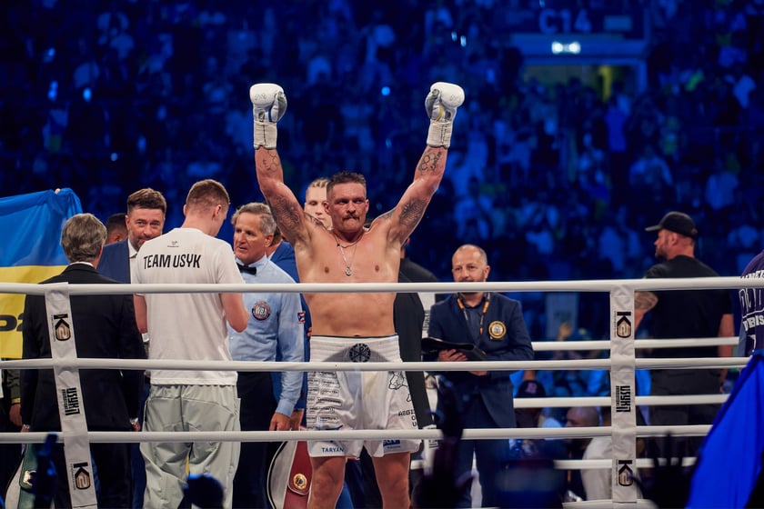 Usyk - Dubois. Zdjęcia z gali bokserskiej na Tarczyński Arenie we Wrocławiu