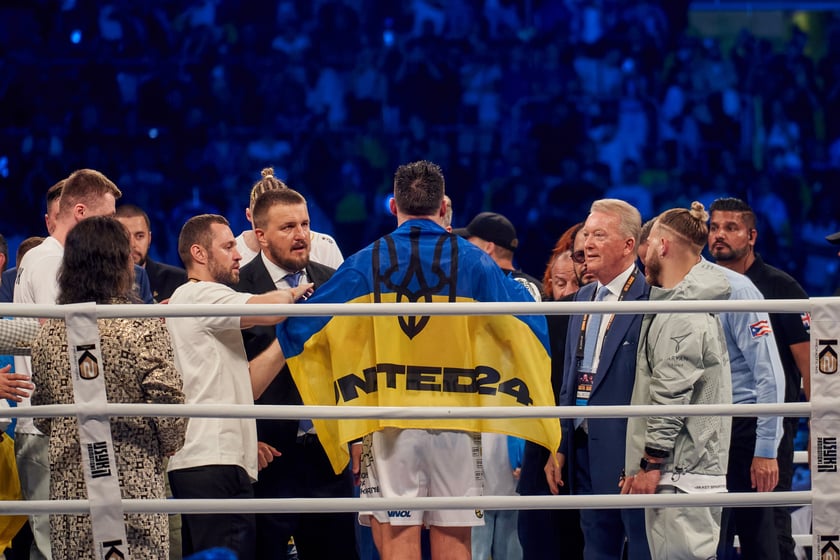 Usyk - Dubois. Zdjęcia z gali bokserskiej na Tarczyński Arenie we Wrocławiu