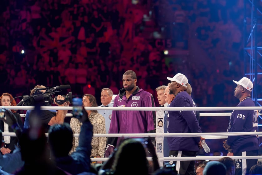 Usyk - Dubois. Zdjęcia z gali bokserskiej na Tarczyński Arenie we Wrocławiu