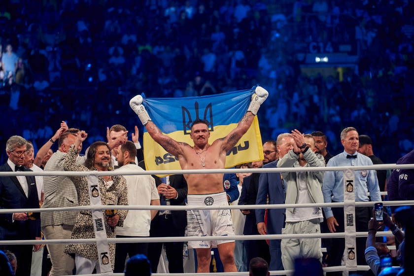 Usyk - Dubois. Zdjęcia z gali bokserskiej na Tarczyński Arenie we Wrocławiu