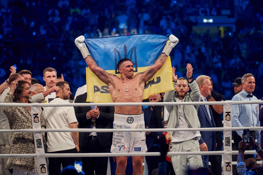 Usyk - Dubois. Zdjęcia z gali bokserskiej na Tarczyński Arenie we Wrocławiu