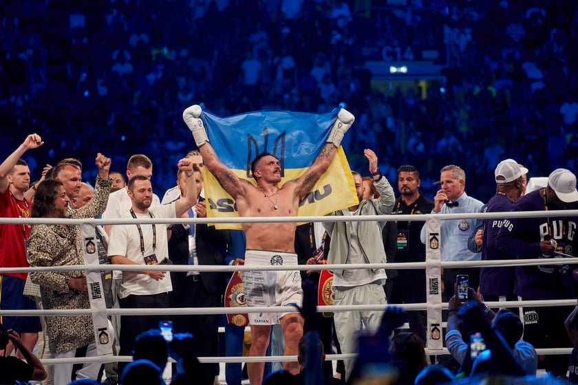 Usyk - Dubois. Zdjęcia z gali bokserskiej na Tarczyński Arenie we Wrocławiu