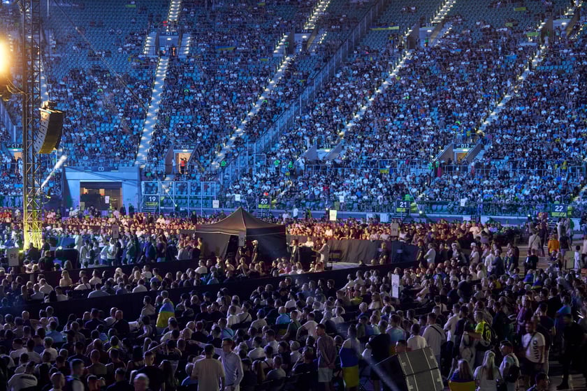 Usyk - Dubois. Zdjęcia z gali bokserskiej na Tarczyński Arenie we Wrocławiu
