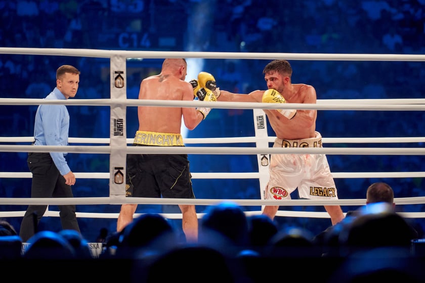 Usyk - Dubois. Zdjęcia z gali bokserskiej na Tarczyński Arenie we Wrocławiu