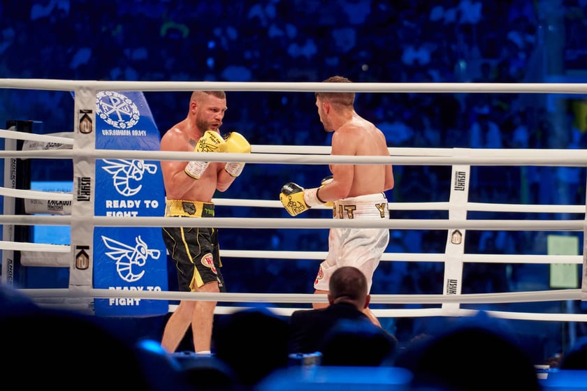 Usyk - Dubois. Zdjęcia z gali bokserskiej na Tarczyński Arenie we Wrocławiu