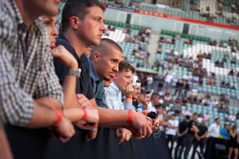 Usyk - Dubois. Zdjęcia z gali bokserskiej na Tarczyński Arenie we Wrocławiu