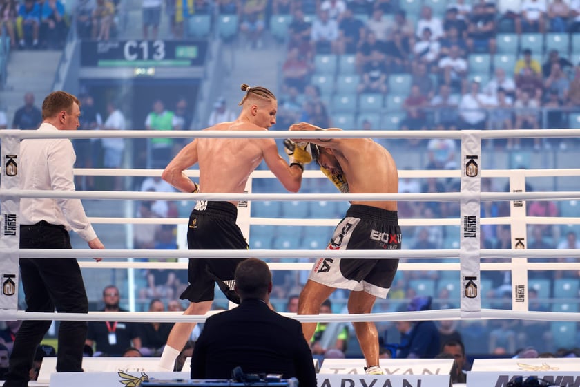 Usyk - Dubois. Zdjęcia z gali bokserskiej na Tarczyński Arenie we Wrocławiu