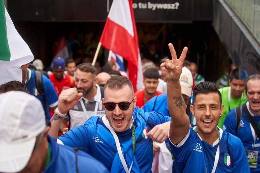 Międzynarodowe Mistrzostwa Polski w Piłce Nożnej Ulicznej Osób Bezdomnych.