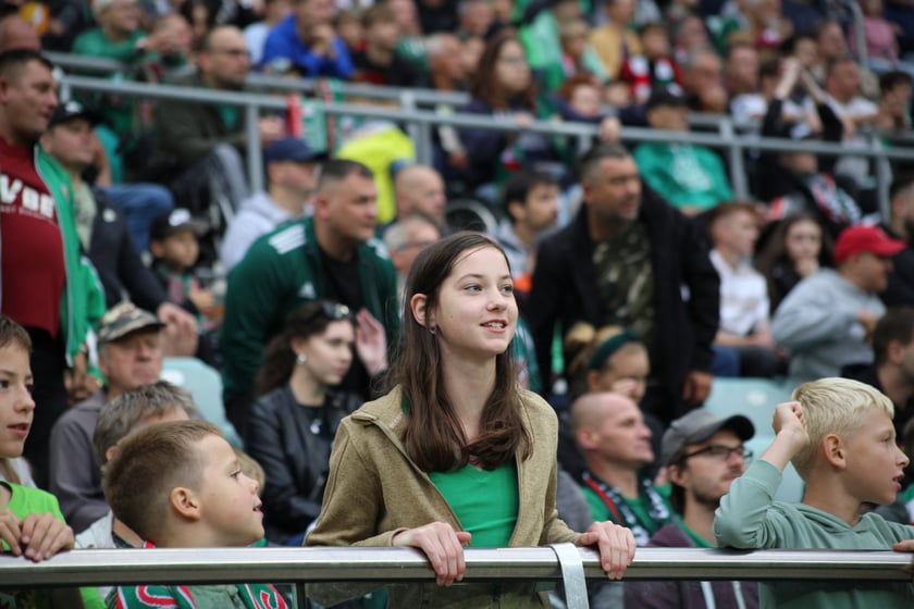 Śląsk Wrocław wygrał z Piastem Gliwice - zdjęcia kibiców