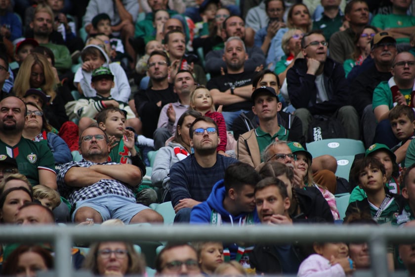 Śląsk Wrocław wygrał z Piastem Gliwice - zdjęcia kibiców