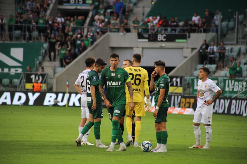 Śląsk Wrocław wygrał z Piastem Gliwice - zdjęcia kibiców