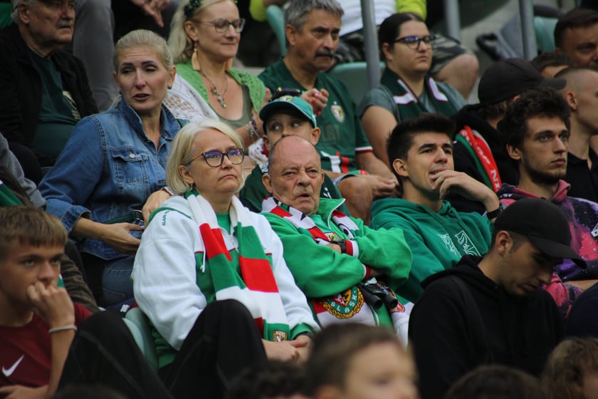 Śląsk Wrocław wygrał z Piastem Gliwice - zdjęcia kibiców